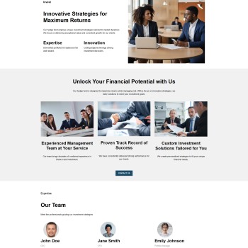 Finance Company WordPress Theme