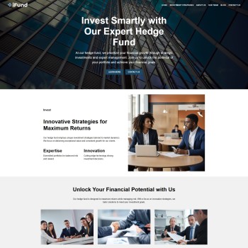 Finance Company WordPress Theme